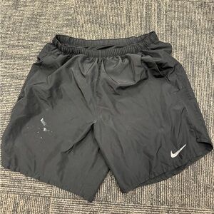 Medium Nike Dri-Fit Black Running Shorts- Used Condition
